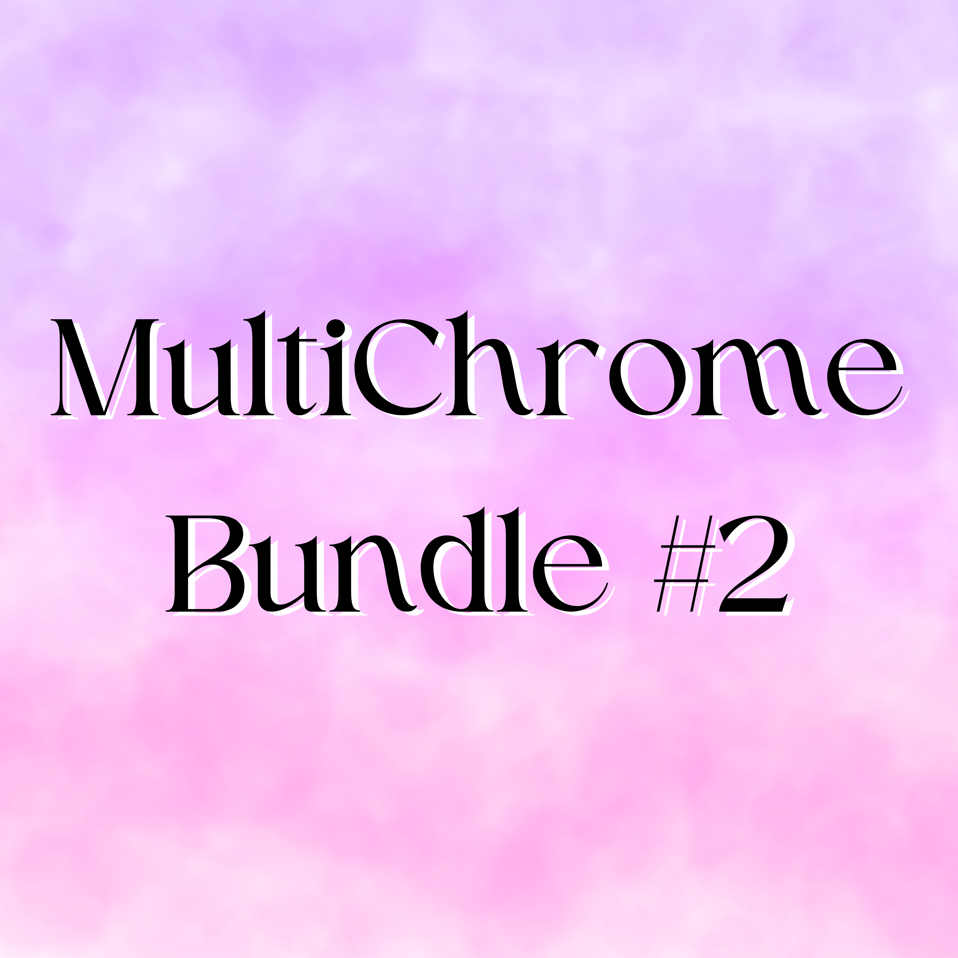 MultiChrome Alcohol Ink Bundle #2 – 5 Color-Shift Inks | WC Inks