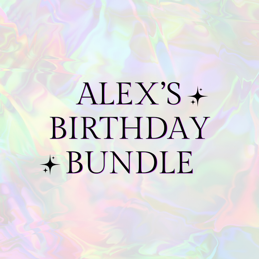 Alex's BIRTHDAY BUNDLE